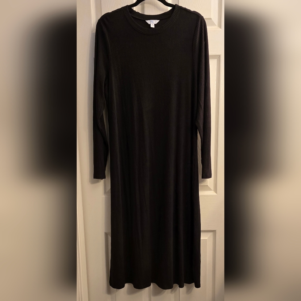 Time and True black/soot black, Midi Dress, Size xl